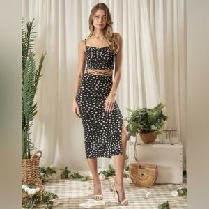 ENDLESS BLU CRISSCROSS CUTOUT DRESS ❤️NEW COLLECTION❤️